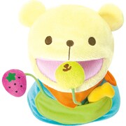 一緒にチャレンジパペット ふわふわだよ！