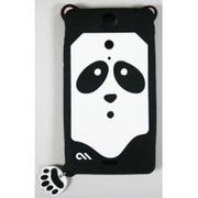 CM021835 [Xperia GX SO-04D用 ソフトケース クリーチャーズ パンダ ブラック]