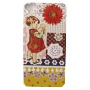 ZUHP-154 [iPhone4S用カバー ナチュラルシリーズ パッチ花]