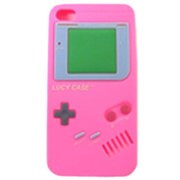 ZUHP-171-1 [iPhone4S用シリコンカバー GAMEBOY PK]