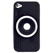 ZUHP-172-2 [iPhone4S用シリコンカバー カメラシリーズ BK]