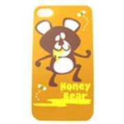 ZUHP-173-2 [iPhone4S用カバー HoneyBear クマYE]