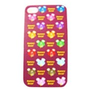 ZUHP-173-4 [iPhone4S用カバー HoneyBear クマMIX]