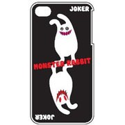 ZUHP-207-2 [iPhone4S用カバー モンスターラビット ジョーカーBK]