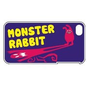 ZUHP-209-1 [iPhone4S用カバー モンスターラビット 影横BL]