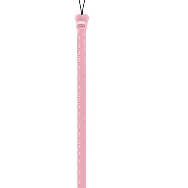 LF10051-P [レザー製ネックストラップ BONE Lanyard ピンク]