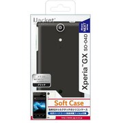 PG-SO04D09BK [Xperia GX SO-04D 専用シリコンソフトケース ブラック]