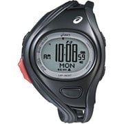 ASICS RUNNING WATCH (アシックスランニングウオッチ) AR03 REGULAR for Challenge Racer (レギュラーフォーチャレンジレーサー) ブラック/ブラック CQAR0310