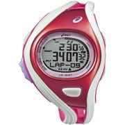 ASICS RUNNING WATCH (アシックスランニングウオッチ) AR03 REGULAR for Challenge Racer (レギュラーフォーチャレンジレーサー) グレー/ピンク CQAR0311