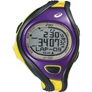 ASICS RUNNING WATCH (アシックスランニングウオッチ) AR04 SUPER for Challenge Racer (スーパーフォーチャレンジレーサー) ブラック/イエロー CQAR0409