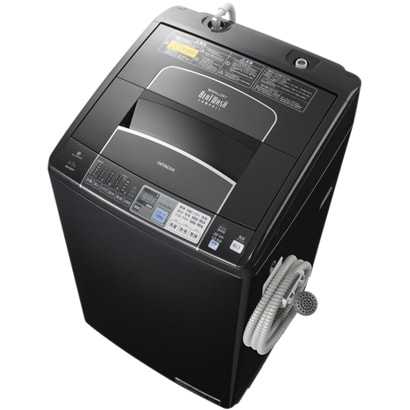 タテ型洗濯乾燥機(7.0kg) ビートウォッシュ ブラック BW-D7PV K