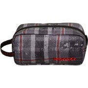 TATTERED PLAID ACCESSORY CASE