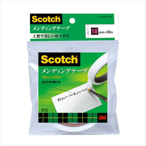 スコッチ(R)810-3-18S メンディングテープ 810-3-18S