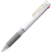 多色ジェルボールペン スラリ3C 0.5mm インク色:3色(黒・青・赤) 本体色:白 可動式バインダークリップ搭載 B3AS11-W