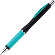 シャープペン エアーフィットライトS 0.5mm ノック式 エアーフィットグリップ採用 本体色:ブルーグリーン MA61-BG
