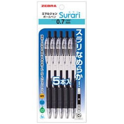 ヨドバシ.com - ゼブラ ZEBRA スラリ 0.7 黒5本入 P-BN11-BK5 通販【全品無料配達】