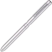 多機能ペン シャーボX LT3(シャープ部機構1本・ボールペン替芯2本別売) 回転繰り出し方式 本体色:シルバー SB22-S