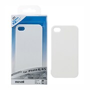 M-IP4CSRA.WH [iPhone 4/4S用抗菌カバー ホワイトパール]