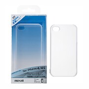 M-IP4CSRA.CL [iPhone 4/4S用抗菌カバー クリア]
