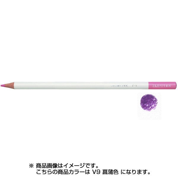 色鉛筆 色辞典 単色 V09 菖蒲色 CI-RV9