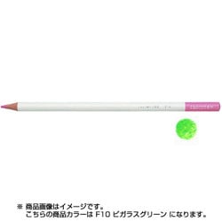 色鉛筆 色辞典 単色 F10 ビガラスグリーン CI-RF10