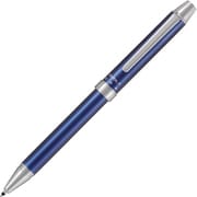多機能ペン 2+1 EVOLT（ツープラスワン エボルト） ボールペン 0.7mm 細字 黒・赤 シャープペン0.5mm ヘリンボーンブルーブラック BTHE150R-HBB