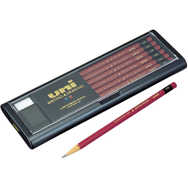鉛筆 ユニ HB 1ダース（12本入） UHB