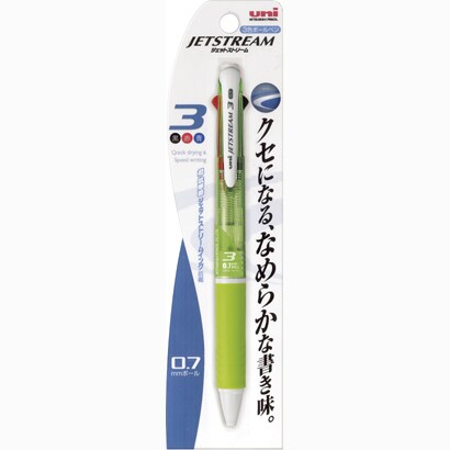 SXE3-400-07 1P ジェットストリーム 3色ボールペン 0.7mm 緑 SXE3400071P.6