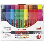 プロッキー(PROCKEY) 太字 18色セット PM150TR18CN