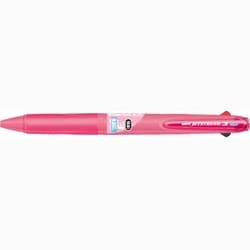 油性ボールペン JETSTREAM（ジェットストリーム） 3色ボールペン 0.5mm 超低摩擦インク インク色：3色（黒・赤・青） 本体色：ローズピンク SXE340005.66