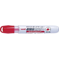 お知らセンサー ホワイトボードマーカー 中字角芯 赤 PWB-120-5K 15