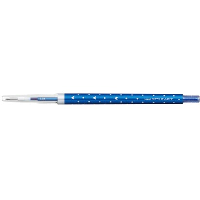 UMN-159DS-38 スタイルフィット ディズニー ゲルインクボールペン ノック式（リフィル入） 0.38mm ブルー UMN159DS38.33