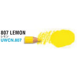 色鉛筆 ユニ ウォーターカラー(N) 807 レモン UWCN.807