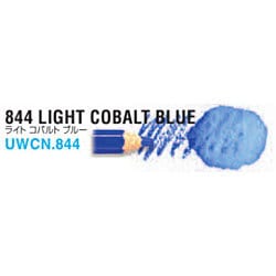 色鉛筆 ユニ ウォーターカラー(N) 844 ライト コバルトブ UWCN.844