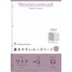 A4 ルーズリーフ ワイド 5mm方眼 L1197