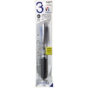 3色ボールペン リポータースマート3 0.7mm 透明 FCC-133B