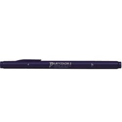 水性サインペン プレイカラー2 1.2mm/0.4mm ネイビー WS-TP42