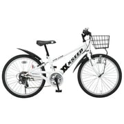 子ども用自転車 XSEED 22型 外装6段変速 ホワイト CTB-226X
