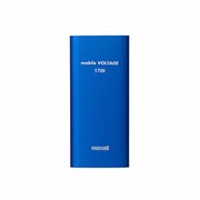 モバイルバッテリーmobile VOLTAGE（モバイルボルテージ) 1700mAh ブルー MPC-R1700.BL