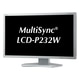 23型ワイド液晶モニター デジタル/アナログ接続 Multisyncシリーズ ホワイト LCD-P232W