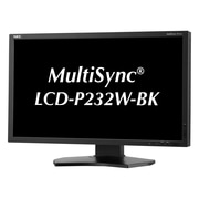 23型ワイド液晶モニター デジタル/アナログ接続 Multisyncシリーズ ブラック LCD-P232W-BK