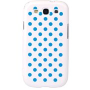 GALAXY S3 SC-06D/GALAXY S3 α SC-03E専用 Designハードケース ブルードット
