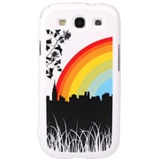 GALAXY S3 SC-06D/GALAXY S3 α SC-03E専用 Designハードケース 虹