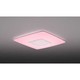 ELM＜エルム＞ LEDシーリングライト（～10畳） 癒し＆安眠サポート・さくら色・調色・調光機能搭載 薄型スクエアタイプ DL-C407V