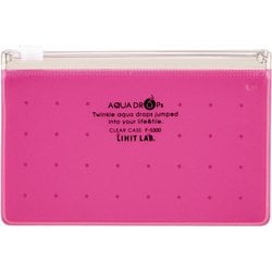クリヤーケース AQUA DROPs（アクアドロップス） S型 A8 赤 F5300-3
