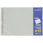 PPクリヤーポケット A4 E N2016