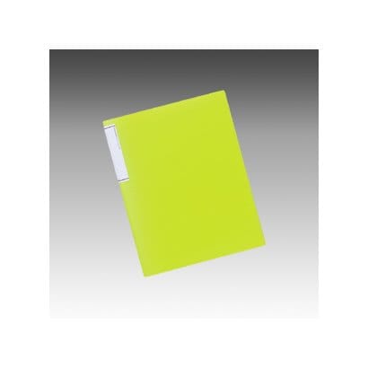 クリヤーブック A4 S10P 黄緑 N7110-6