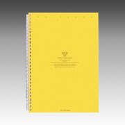 ツイストリングノート B5-W黄 N1605-5