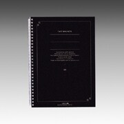 ツイストリングノート B5-S黒 N1607-24