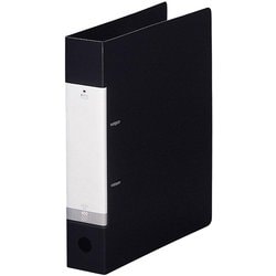 D型リングファイル リクエスト A4 S型 2穴 黒 G2240-24
